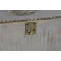 Consola DKD Home Decor Elefante Branco Cinzento Dourado Latão Madeira de mangueira 80 x 30 x 96 cm de DKD Home Decor, Jogos d...