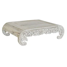 Mesa de apoio DKD Home Decor Branco Madeira de mangueira 89 x 63,5 x 25,4 cm de DKD Home Decor, Jogos de móveis - Ref: S30403...