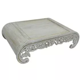 Mesa de apoio DKD Home Decor Branco Madeira Madeira de mangueira 121 x 83,80 x 35,50 cm 121 x 83,8 x 35,5 cm de DKD Home Deco...