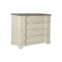 Chest of drawers DKD Home Decor 100 x 50 x 83,5 cm Grey Beige Dark grey Mango wood MDF Wood by DKD Home Decor, Chest of Drawe...