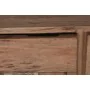 Buffet DKD Home Decor 142 x 40 x 81 cm Noir Métal Marron Acacia de DKD Home Decor, Buffets, crédences et vaisseliers - Réf : ...