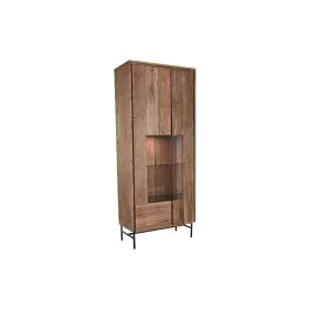 Stand Espositore DKD Home Decor 80 x 40 x 197 cm Cristallo Alluminio Acacia di DKD Home Decor, Cristalliere - Rif: S3040413, ...