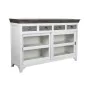 Credenza DKD Home Decor 165 x 45,7 x 105,4 cm Cristallo Grigio Bianco Marrone scuro Legno di mango di DKD Home Decor, Credenz...