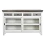 Credenza DKD Home Decor 165 x 45,7 x 105,4 cm Cristallo Grigio Bianco Marrone scuro Legno di mango di DKD Home Decor, Credenz...