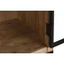 Credenza DKD Home Decor 85 x 45 x 100 cm Naturale Nero Metallo Legno di mango di DKD Home Decor, Credenze e buffet - Rif: S30...