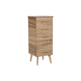 Cómoda DKD Home Decor Dorado Marrón claro Madera Madera de Paulonia Madera MDF Scandi 45 x 40 x 100 cm 42 x 40 x 100 cm de DK...