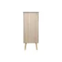 Chest of drawers DKD Home Decor Golden Light brown Wood Paolownia wood MDF Wood Scandi 45 x 40 x 100 cm 42 x 40 x 100 cm by D...