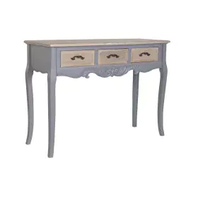 Console DKD Home Decor Gris Naturel Bois de paulownia Bois MDF 109.5 x 39 x 78.5 cm 109,5 x 39 x 78,5 cm de DKD Home Decor, T...