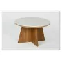 Centre Table DKD Home Decor Marble Acacia (70 x 70 x 43 cm) by DKD Home Decor, Tables - Ref: S3040516, Price: 211,79 €, Disco...