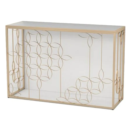 Console DKD Home Decor Miroir Doré Métal (120 x 40 x 80 cm) de DKD Home Decor, Tables - Réf : S3040542, Prix : 142,97 €, Remi...