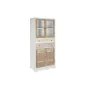 Armario DKD Home Decor Blanco Natural Cristal Abeto 86 x 40 x 180 cm 80 x 42 x 180 cm de DKD Home Decor, Armarios y aparadore...