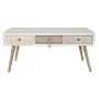 Mesa de Centro DKD Home Decor Abeto Algodão (110 x 60 x 50 cm) de DKD Home Decor, Jogos de móveis - Ref: S3040559, Preço: 254...