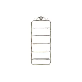 Portabottiglie DKD Home Decor Metallo Bianco (39 x 9,5 x 102,5 cm) di DKD Home Decor, Ripiani e supporti - Rif: S3040569, Pre...