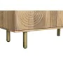 Estantería DKD Home Decor Dorado Natural Madera de mango 90 x 40 x 180 cm (1) de DKD Home Decor, Unidades de estanterías - Re...