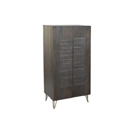 Armario DKD Home Decor Marrón Metal Madera de mango 70 x 45 x 142 cm de DKD Home Decor, Armarios y aparadores - Ref: S3040604...