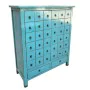 Chest of drawers DKD Home Decor Blue Elm wood Oriental Lacquered 102 x 42 x 120 cm by DKD Home Decor, Chest of Drawers - Ref:...