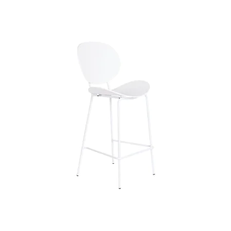 Banqueta DKD Home Decor Preto Metal Branco Polipropileno (52,5 x 49 x 104 cm) de DKD Home Decor, Banquetas - Ref: S3040631, P...