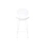 Banqueta DKD Home Decor Preto Metal Branco Polipropileno (52,5 x 49 x 104 cm) de DKD Home Decor, Banquetas - Ref: S3040631, P...