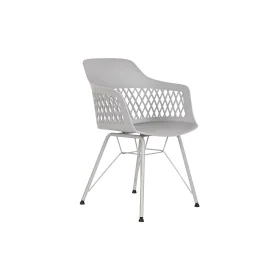 Chaise de Salle à Manger DKD Home Decor Gris clair 57 x 57 x 80,5 cm de DKD Home Decor, Chaises - Réf : S3040635, Prix : 59,8...