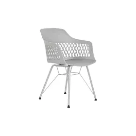 Chaise de Salle à Manger DKD Home Decor Gris clair 57 x 57 x 80,5 cm de DKD Home Decor, Chaises - Réf : S3040635, Prix : 52,4...