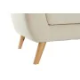 Divano Chaise Longue DKD Home Decor Crema Legno d'albero della gomma 226 x 144 x 84 cm di DKD Home Decor, Sedie - Rif: S30406...