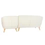 Canapé chaise longue DKD Home Decor Crème Bois d'hévéa 226 x 144 x 84 cm de DKD Home Decor, Chaises - Réf : S3040667, Prix : ...