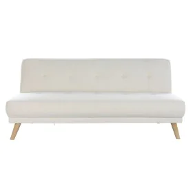 Sofabed DKD Home Decor 172 x 80 x 76 cm Cream Rubber wood Modern Scandi by DKD Home Decor, Sofas & Couches - Ref: S3040668, P...