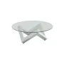 Centre Table DKD Home Decor Steel Tempered Glass 90 x 90 x 45 cm by DKD Home Decor, Tables - Ref: S3040674, Price: 271,69 €, ...