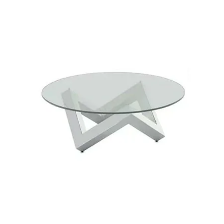 Centre Table DKD Home Decor Steel Tempered Glass 90 x 90 x 45 cm by DKD Home Decor, Tables - Ref: S3040674, Price: 271,69 €, ...