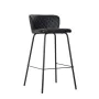 Tabouret DKD Home Decor 40 x 42,5 x 81,5 cm Noir Bleu Métal Blue marine de DKD Home Decor, Tabourets - Réf : S3040707, Prix :...