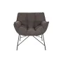 Armchair DKD Home Decor Grey Metal 80 x 75 x 82 cm by DKD Home Decor, Chairs - Ref: S3040708, Price: 219,30 €, Discount: %