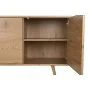 Aparador DKD Home Decor Natural Metal Madera MDF 160 x 45 x 75 cm de DKD Home Decor, Armarios y aparadores - Ref: S3040717, P...