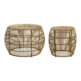 Set of 2 tables DKD Home Decor Light brown 70 x 70 x 50 cm by DKD Home Decor, Tables - Ref: S3040722, Price: 195,74 €, Discou...