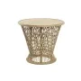 Mesa de apoio DKD Home Decor Marrom claro Bambu 60 x 60 x 52 cm de DKD Home Decor, Jogos de móveis - Ref: S3040728, Preço: 11...