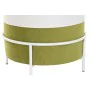 Footrest DKD Home Decor Natural Metal White Green (40 x 40 x 40 cm) by DKD Home Decor, Footstools & Ottomans - Ref: S3040742,...