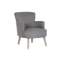 Poltrona DKD Home Decor Abete Poliestere Grigio scuro (66 x 70 x 88 cm) di DKD Home Decor, Sedie - Rif: S3040751, Prezzo: 323...