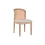 Chaise de Salle à Manger DKD Home Decor Beige Polyester 46 x 61 x 86 cm de DKD Home Decor, Chaises - Réf : S3040755, Prix : 1...