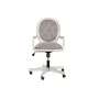 Chaise de Bureau DKD Home Decor Blanc Gris clair 52 x 50 x 88 cm de DKD Home Decor, Chaises et canapés - Réf : S3040762, Prix...