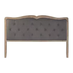 Cabeceira de Cama DKD Home Decor Cinzento escuro Eik 180 x 10 x 120 cm de DKD Home Decor, Camas, estruturas e bases - Ref: S3...