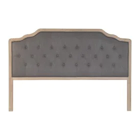 Cabeceira de Cama DKD Home Decor Cinzento escuro Eik 180 x 10 x 120 cm de DKD Home Decor, Camas, estruturas e bases - Ref: S3...