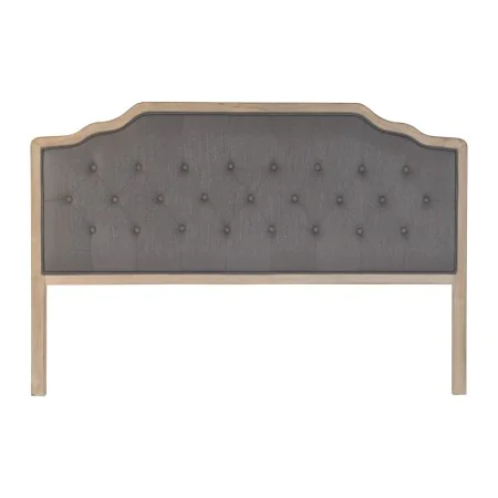 Cabeceira de Cama DKD Home Decor Cinzento escuro Eik 180 x 10 x 120 cm de DKD Home Decor, Camas, estruturas e bases - Ref: S3...