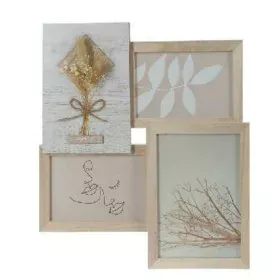 Cadre photo DKD Home Decor 31 x 2,4 x 34 cm Verre Naturel Shabby Chic de DKD Home Decor, Cadres muraux et de table - Réf : S3...