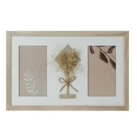 Photo frame DKD Home Decor 39 x 1,2 x 22 cm Crystal Natural White Shabby Chic by DKD Home Decor, Table and wall frames - Ref:...