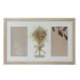 Cadre photo DKD Home Decor 39 x 1,2 x 22 cm Verre Naturel Blanc Shabby Chic de DKD Home Decor, Cadres muraux et de table - Ré...