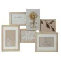 Marco de Fotos DKD Home Decor 54 x 2,4 x 36,7 cm Cristal Natural Shabby Chic de DKD Home Decor, Marcos de pared y mesa - Ref:...