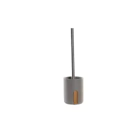 Toilet Brush DKD Home Decor 9,5 X 9,5 X 36,5 CM Natural Grey Cement by DKD Home Decor, Toilet accessories - Ref: S3040992, Pr...