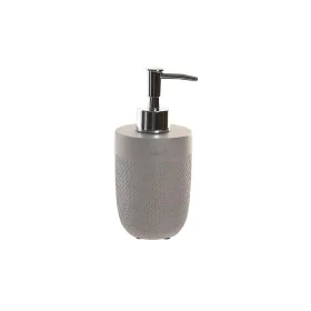 Dispensador de Jabón DKD Home Decor Gris Cemento Polipropileno de DKD Home Decor, Soportes y dispensadores - Ref: S3040996, P...