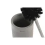 Toilet Brush DKD Home Decor 10 x 10 x 37 cm Grey Cement Stainless steel by DKD Home Decor, Toilet accessories - Ref: S3040998...