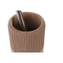 Toilet Brush DKD Home Decor 11 X 11 X 36,5 CM Cement Terracotta Stainless steel by DKD Home Decor, Toilet accessories - Ref: ...