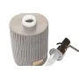 Dispensador de Jabón DKD Home Decor Gris Cemento Polipropileno de DKD Home Decor, Soportes y dispensadores - Ref: S3041008, P...